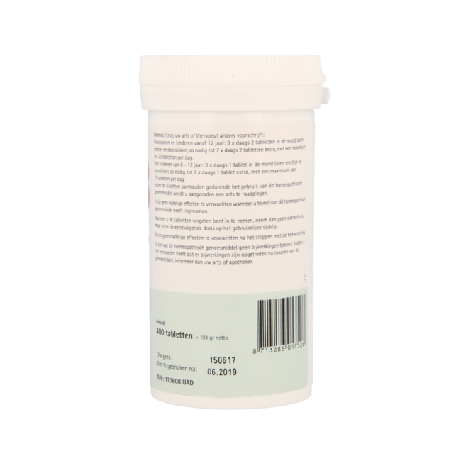 Natrium bicarbonicum 23 D6 Schussler 400 comprimidos