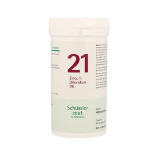 Pflüger Zincum chloratum 21 D6 Schussler 400,00 comprimidos