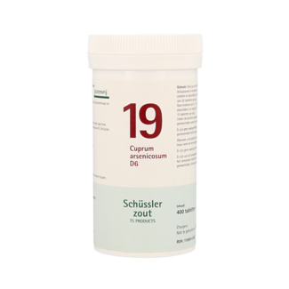 Pflüger Pflüger Cuprum arsenicosum 19 D6 Schussler 400 Tabletten