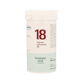 Pflüger Calcium sulfuratum 18 D6 Schüssler 400 comprimés