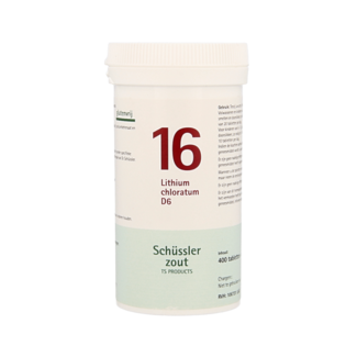 Pfluger Lithium chloratum 16 D6 Schüßler 400 Tabletten