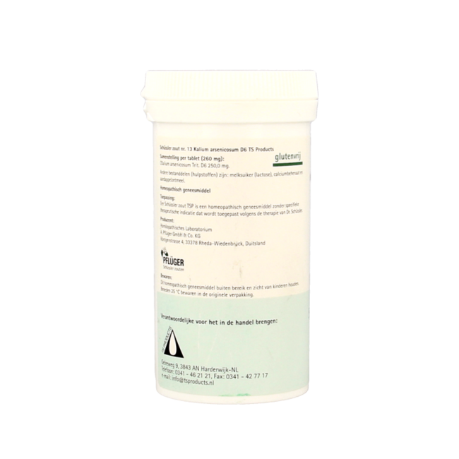 Pflüger Kalium arsenicosum 13 D6 Schussler 400 Tabletten