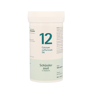 Pfluger Pflüger Calcium sulfuricum 12 D6 Schussler 400 comprimés