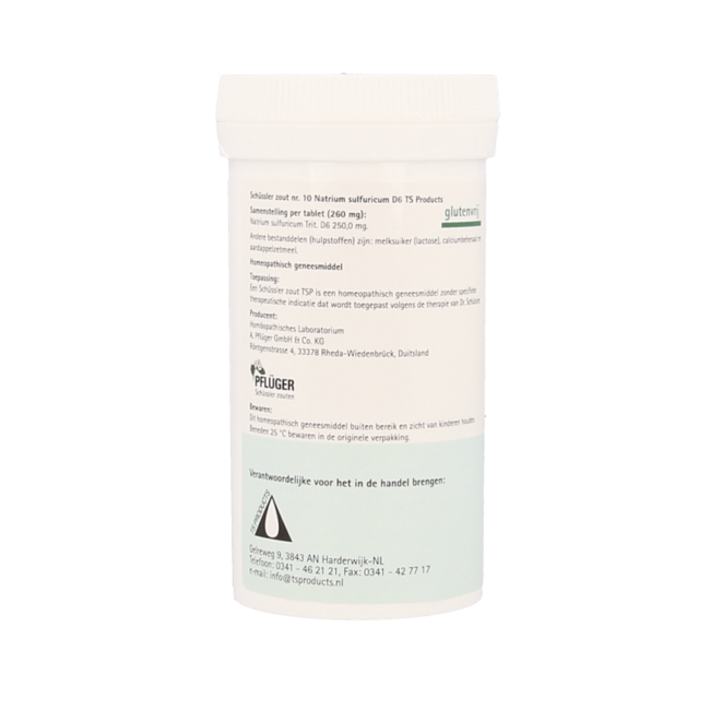 Natrium sulfuricum 10 D6 Schüßler 400 Tabletten