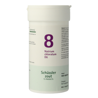 Pflüger Pflüger Natrium chloratum 8 D6 Schüßler 400 Tabletten