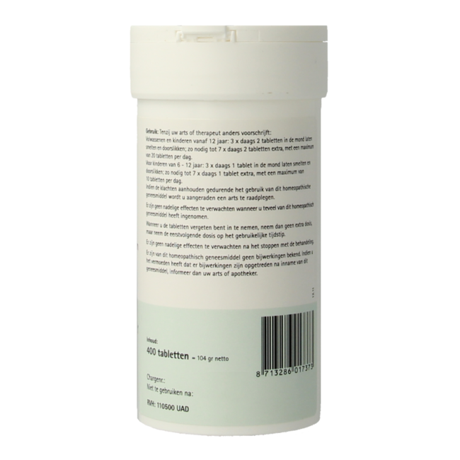 Natrium chloratum 8 D6 Schussler 400 tablets