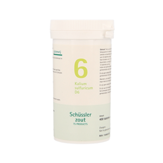 Pflüger Sal de Schüssler Kalium sulfuricum 6 D6 400 comprimidos