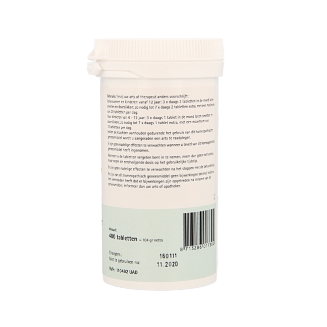 Calcium fluoratum 1 D12 Schussler 400 tabletek