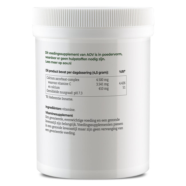 331 Vitamina C ascorbato de calcio 250 gramos