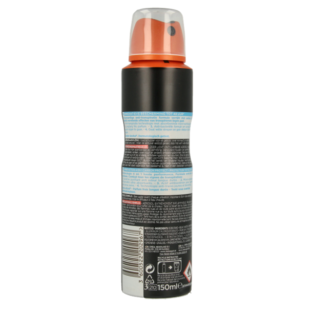 Men Expert Deodorant carbon protect 150 Millilitres