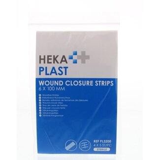 Heka Strisce di Sutura per Ferite Sterili Heka, 20 Pezzi