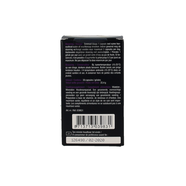 Lucovitaal Hyaluronic Acid Dry Skin 30 Capsules