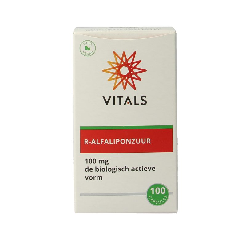 Vitals Acido R-Alfa Lipoico 100 Capsule | MyFitRank