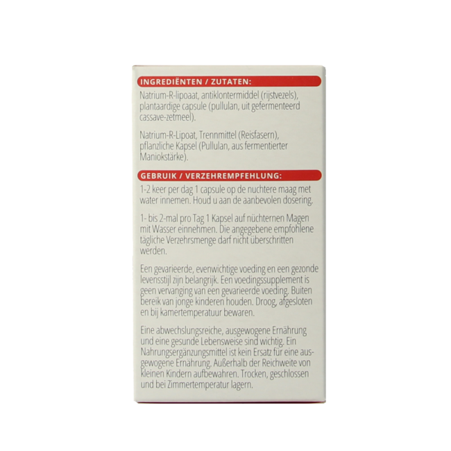 R-Alpha Lipoic Acid 100 Capsules