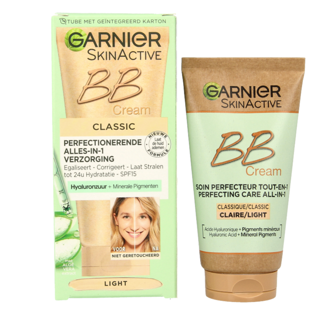Garnier Skin naturals BB miracle skin perfector claro 50 mililitros