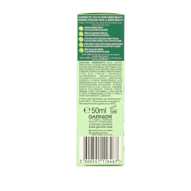 Garnier Skin naturals BB miracle skin perfector claro 50 mililitros