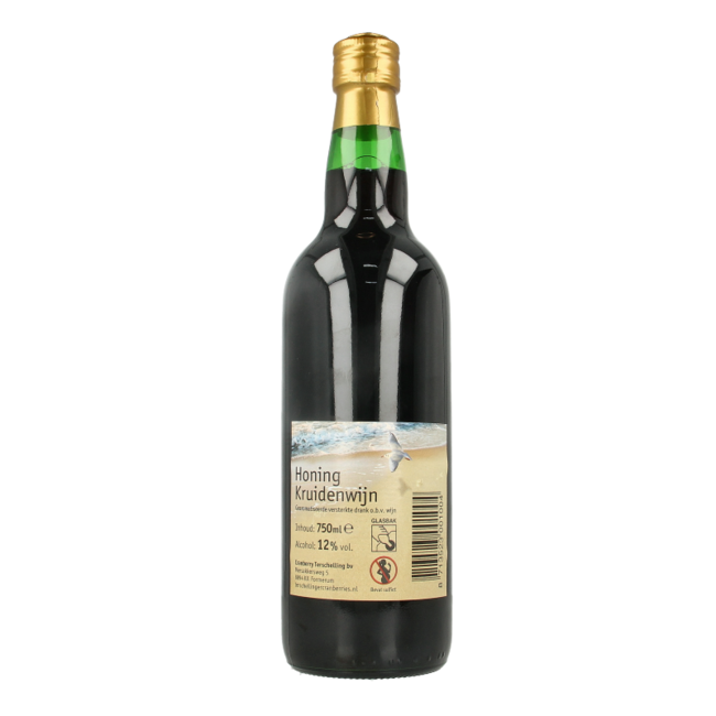Terschellinger Cranberry honingwijn 750 Milliliter