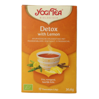 Yogi Tea Detox with lemon organic 17 bags
