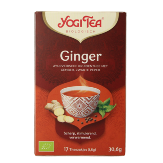 Yogi Tea Ginger organic 17 bags