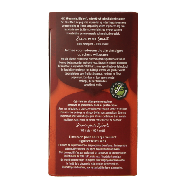 Ginger organic 17 bags