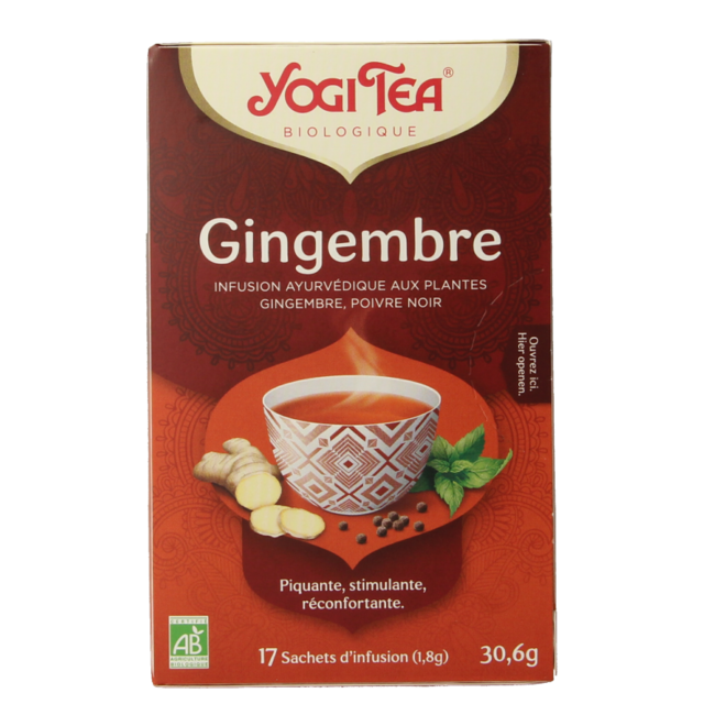 Ginger bio 17 Zakjes