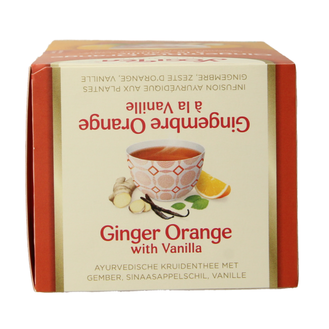 Bio Ingwer-Orange-Vanille Tee, 17 Beutel
