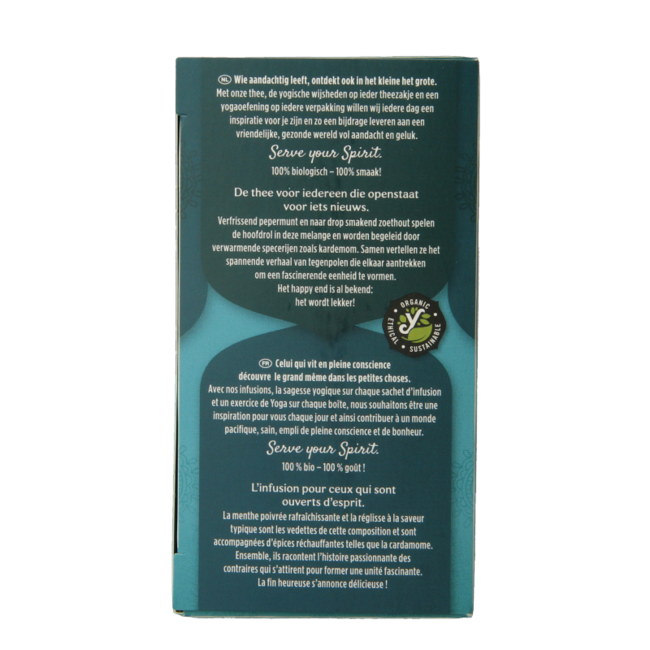 Yogi Tea Regaliz y Menta Bio 17 bolsitas