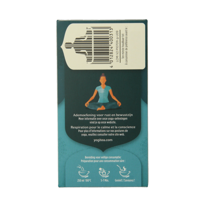 Yogi Tea Réglisse Menthe Bio 17 sachets
