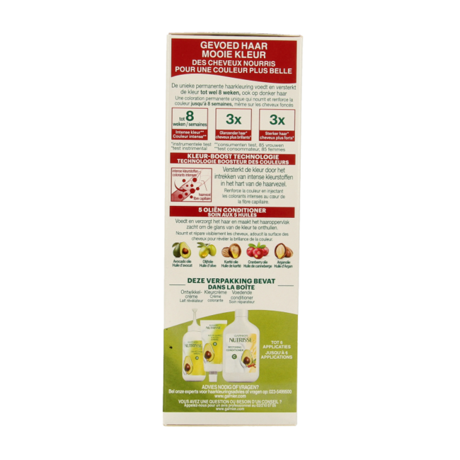 Nutrisse Nutrisse ultra color 5.62 lebhaftes Rot 1 Set