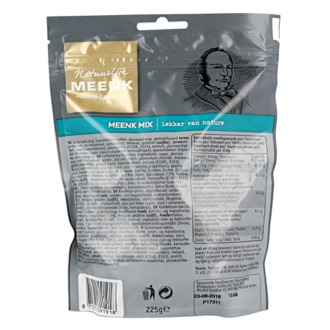 Meenk Mix stand-up pouch 225 Gram
