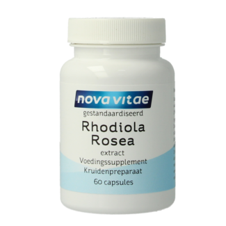 Nova Vitae Nova Vitae Rhodiola rosea extract 60 Cápsulas vegetarianas