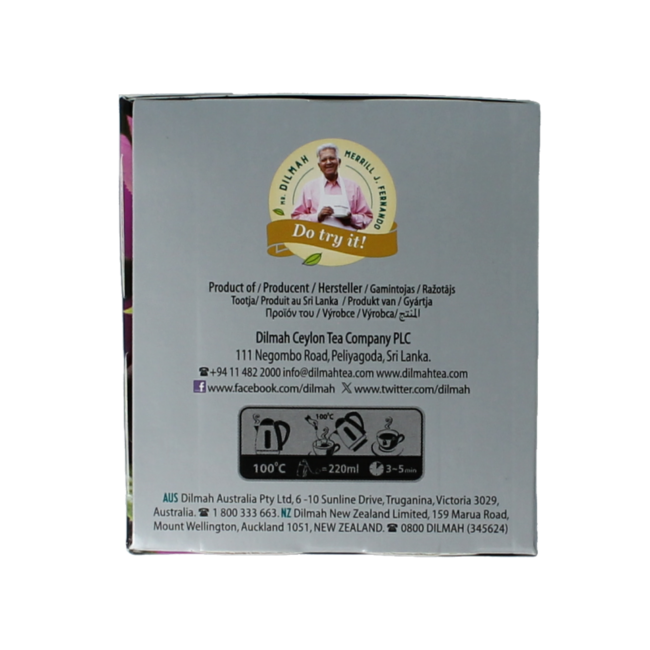 Té de grosella negra Fun Tea 20 bolsitas