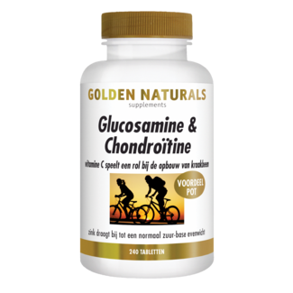 Golden Naturals Glucosamin & Chondroitin 240 Tabletten