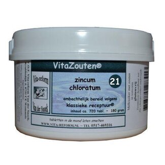 Vitazouten Vita-Salze Zincum chloratum/mur. VitaSalz Nr. 21 720 Tabletten