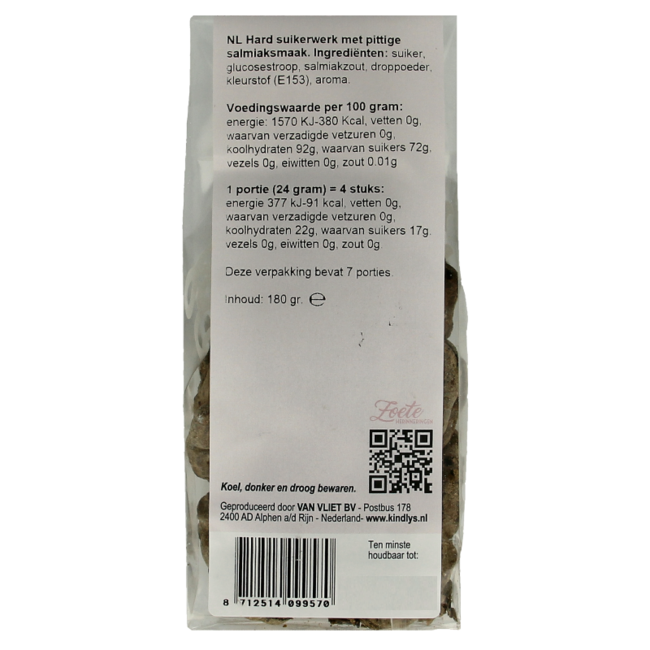 Kindly's Salmiak Frogs sweet memories 180g