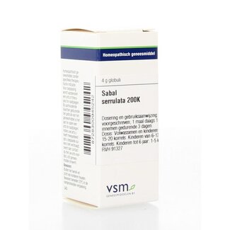 VSM VSM Sabal serrulata 200K 4 Gram