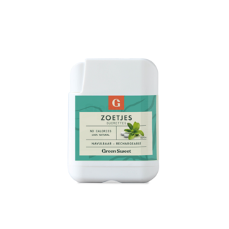 Green Sweet Green Sweet Dispensador recargable de edulcorante 500 unidades