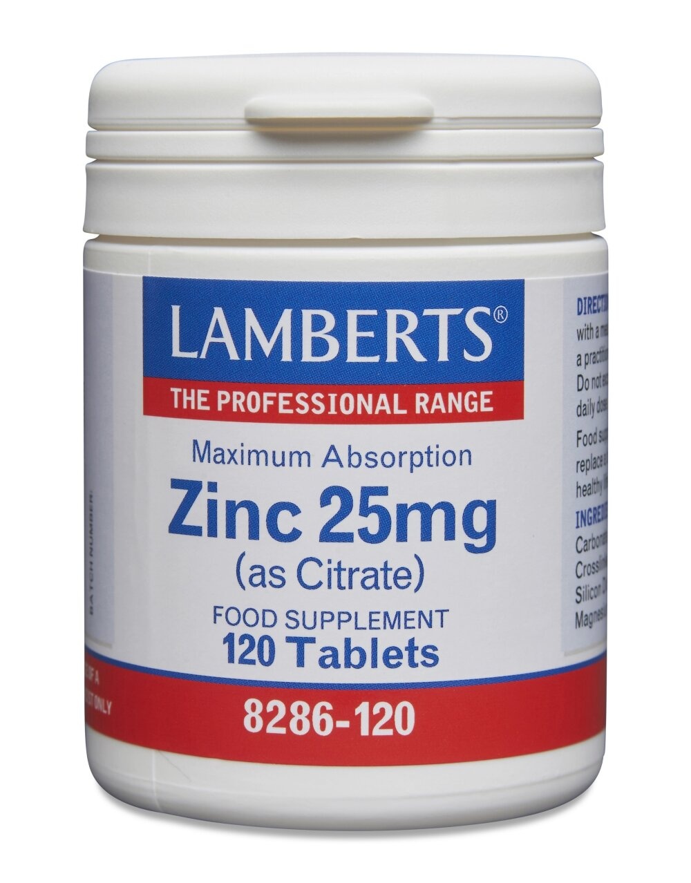 Lamberts Zinco Citrato 25mg - Supporto Immunitario Essenziale