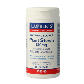 Lamberts Plant sterolen 800mg 60 Tabletten