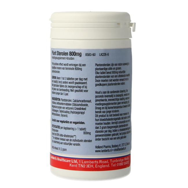 Pflanzensterine 800mg 60 Tabletten