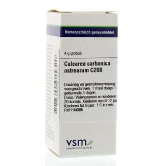 VSM VSM Calcarea carbonica ostrearum C200 4 gramos
