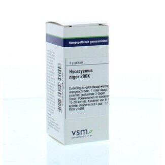 VSM VSM Hyoscyamus niger 200K 4 gramos