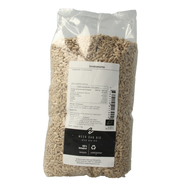 Pipas de girasol ecológicas 1 kg