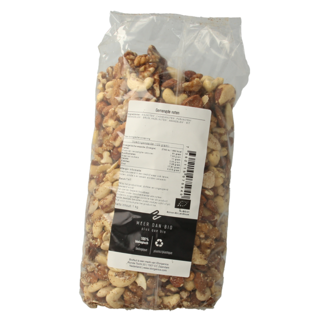 Bionut Mezcla de frutos secos bio 1 Kilogramo