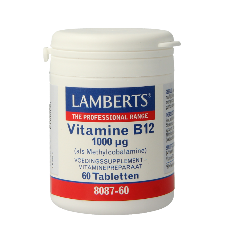 Lamberts Vitamina B12 Metilcobalamina 1000mcg | Energia e Concentrazione