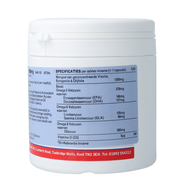 Olio di Pesce Omega 3 6 9 120 Capsule