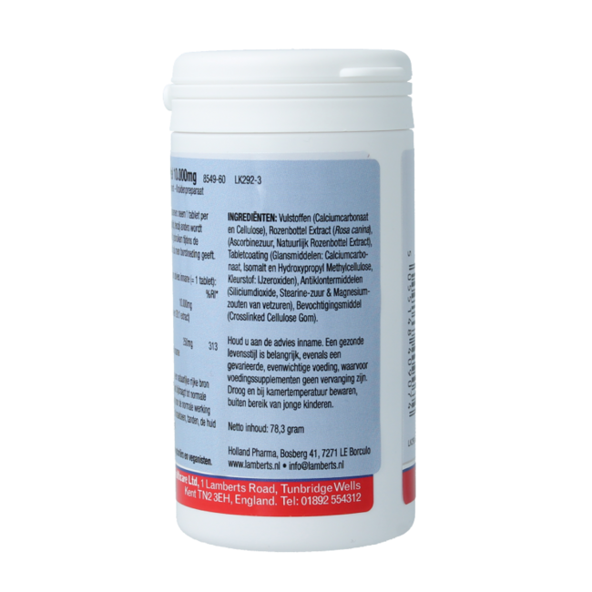 Hagebutte 10.000 mg 60 Tabletten