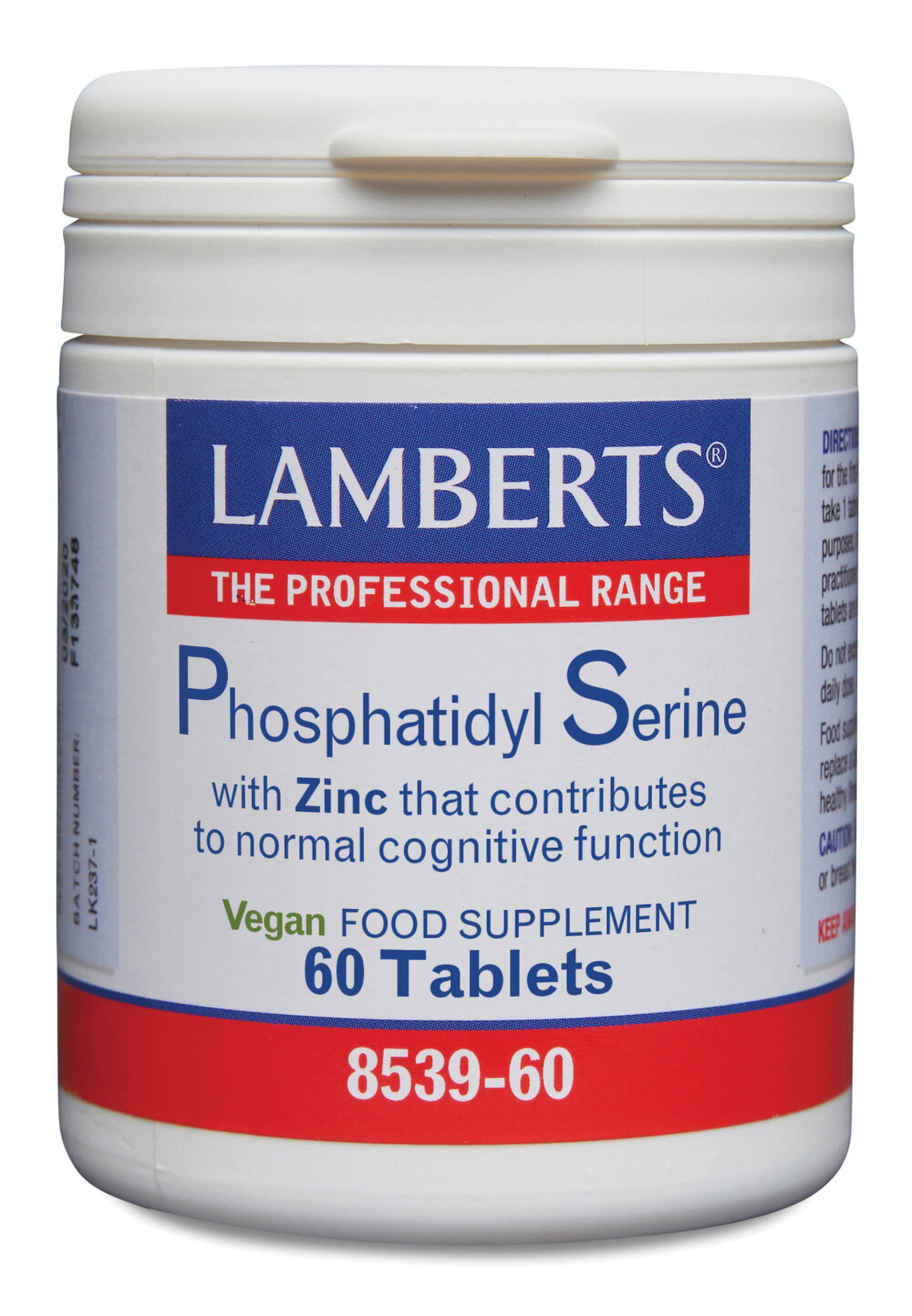 Lamberts Fosfatidilserina 100 mg 60 comprimidos