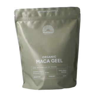 Mattisson Mattisson Maca en polvo bio 1 Kilogramo