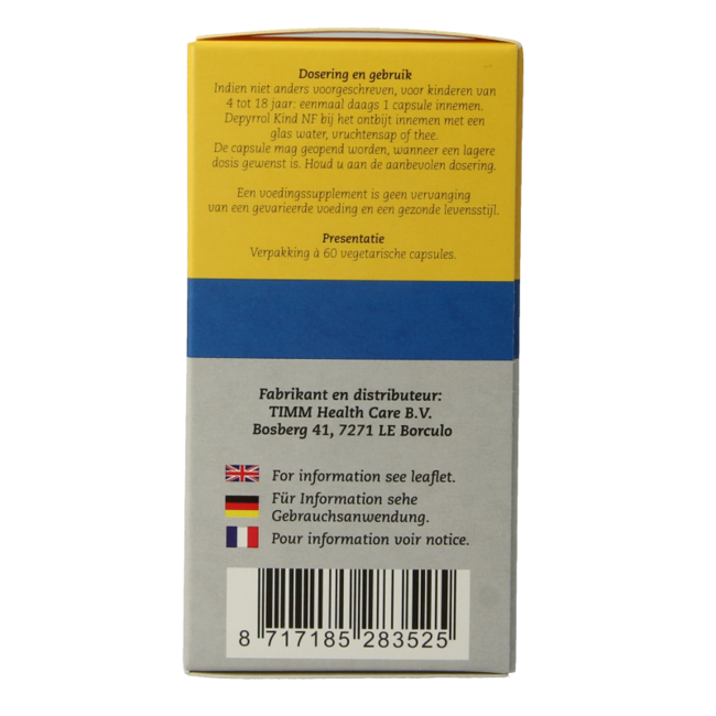 Depyrrol Kind NF 60 Cápsulas vegetarianas